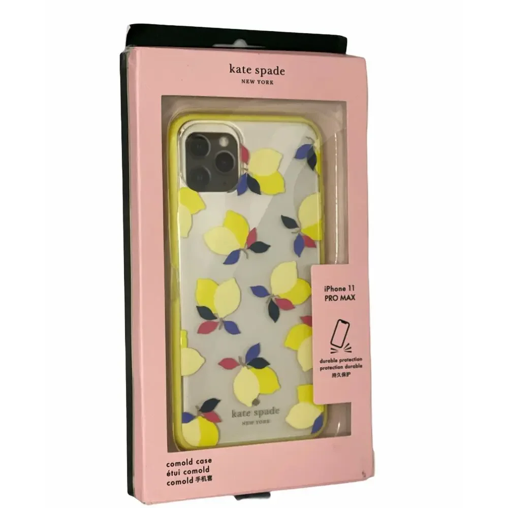 Kate Spade Iphone 11 Pro max lemons open box.